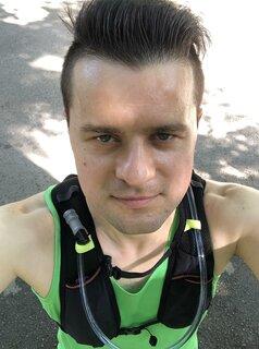 Paweł počas Zamczyska Trail 2020