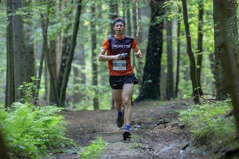 Sebastian počas Zamczyska Trail 2020