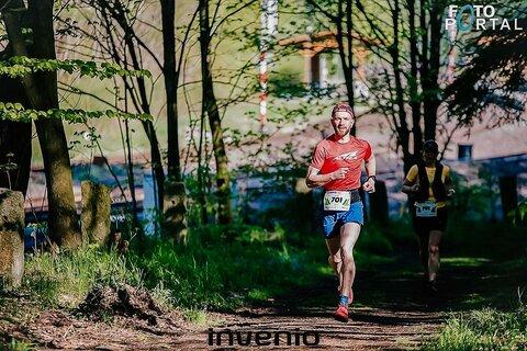 Dawid počas Półmaraton Górski Jedlina-Zdrój 2021