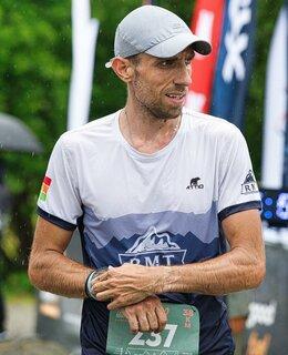 Marcin počas XRun - Wyspowy Trail 2021