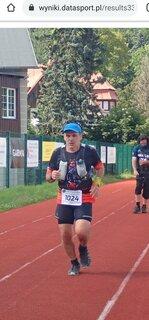 Krzysztof počas Izerski Weekend Biegowy 2021