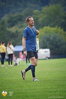 Krzysztof počas Festiwal Górski Maraton Trzech Jezior 2021