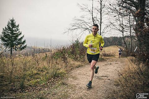 Krzysztof počas Gorlicki Bieg Górski 2021