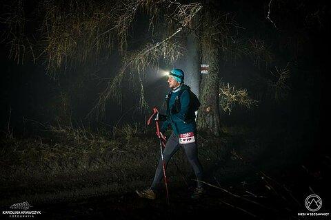Krzysztof počas Pieniny Ultra-Trail 2022