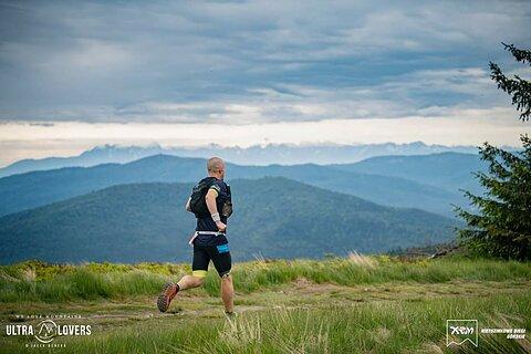 Krzysztof počas XRun - Wyspowy Trail 2022
