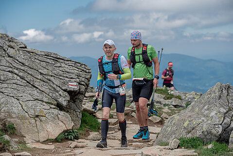 Andrzej počas Ultramaraton Babia Góra 2022