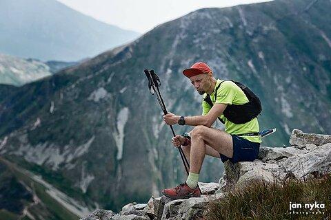 Michał počas Tatrzański Festiwal Biegowy 2022