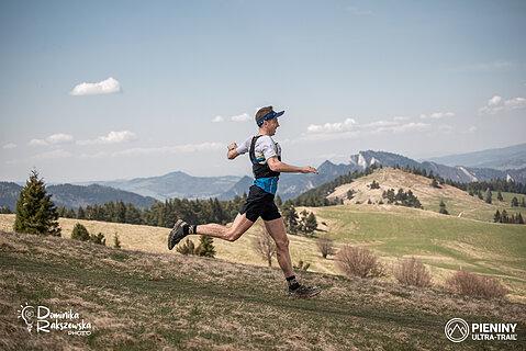 Daniel počas Pieniny Ultra-Trail 2023