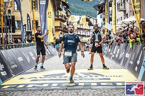 Przemysław počas Lavaredo Ultra Trail 2023