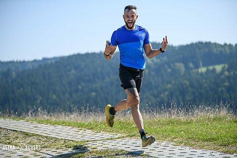 Damian počas Bieg 7 Dolin 2023