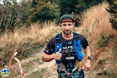 Jarosław počas Przehyba Trail 2023