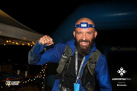 Grzegorz počas Łemkowyna Ultra-Trail® 2023