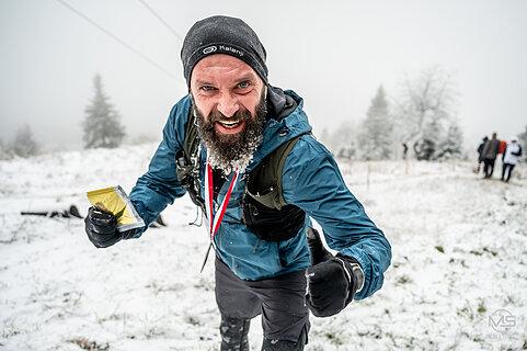 Grzegorz počas Półmaraton Górski Orzeł 2023
