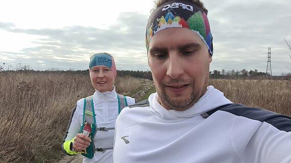 Eryk počas Ultramaraton Zielonogórski Nowe Granice 2024