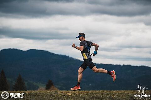 Daniel počas Pieniny Ultra-Trail 2024