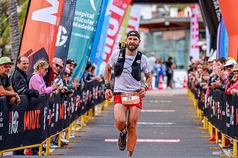Michał počas Madeira Island Ultra Trail 2024