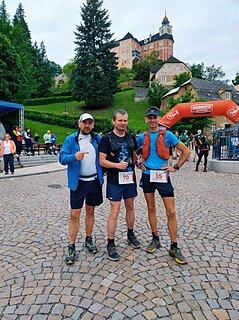 Andrzej počas Rychlebský Maraton 2024