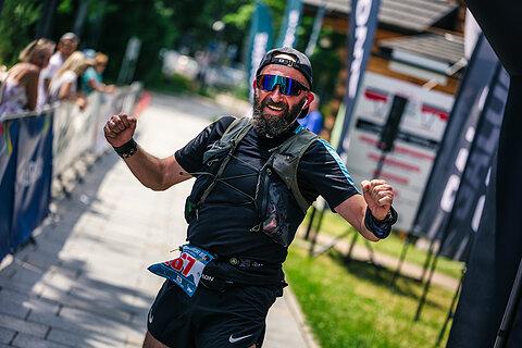 Grzegorz počas Zakopiański weekend biegowy z Sokołem 2024
