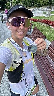 Agnieszka počas Europejski Festiwal Biegowy 2024