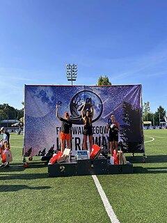 Elżbieta počas Festiwal Biegowy Ultra Way 2024