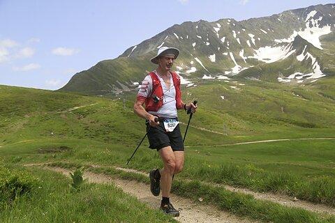 Sebastian počas Marathon du Mont-Blanc 2024