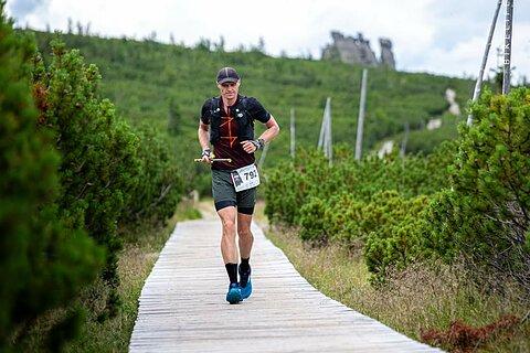 Mirosław počas 3 X Śnieżka = 1 X Mont Blanc 2024