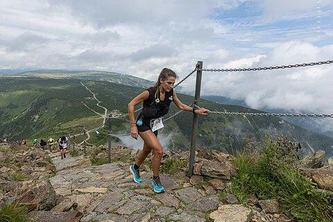 Katarzyna počas 3 X Śnieżka = 1 X Mont Blanc 2024