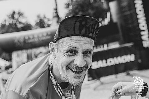 Tomasz počas Dolnośląski Festiwal Biegów Górskich 2024