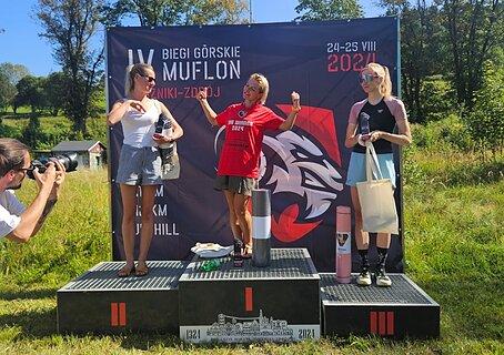 Ewelina počas Biegi Górskie Muflon 2024