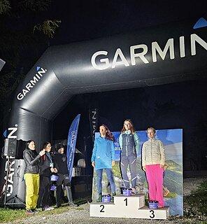 Ewelina počas Diablak SkyMarathon 2024