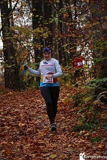 Katarzyna počas Grand Prix Krakowa w biegach górskich 2024