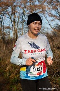 Katarzyna počas Grand Prix Krakowa w biegach górskich 2024