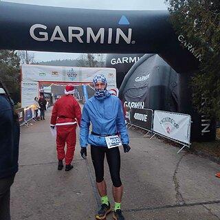 Damian počas Garmin Ultra Race Gdańsk 2024