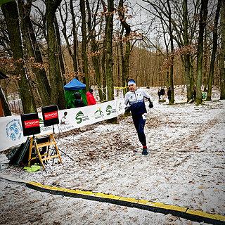 Rafał počas Górski Zimowy Maraton Ślężański 2025
