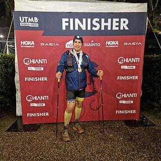 Eryk počas Chianti Ultra Trail 2025