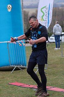 Andrzej počas Waligóra Run Cross 2025