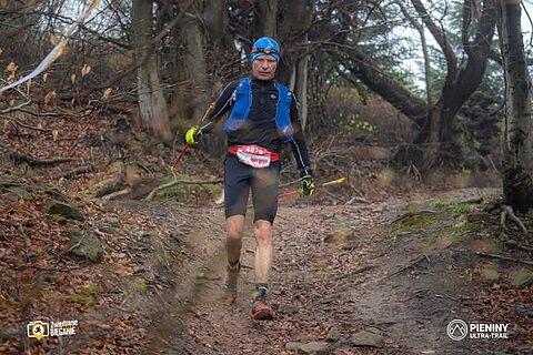 Piotr počas Pieniny Ultra-Trail 2025