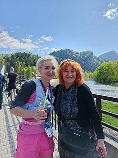 Ewelina počas Pieniny Ultra-Trail 2025