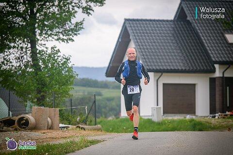 Piotr počas Łącko Fest Run 2025