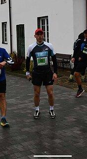Łukasz počas Ultramaraton Jaga-Kora 2025