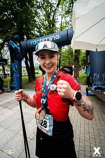 Sabina počas XRun - Wyspowy Trail 2025