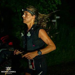 Katarzyna počas Sudecka 100 2025