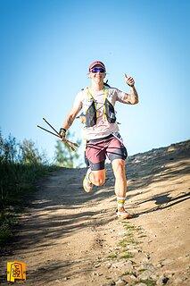 Agnieszka počas Turbacz Summer Trail 2025