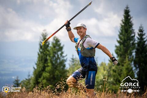 Paweł počas Gorce Ultra-Trail 2025
