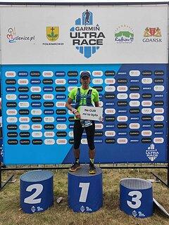 Damian počas Garmin Ultra Race Radków 2025
