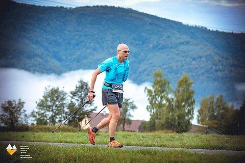 Dariusz počas Festiwal Górski Maraton Trzech Jezior 2025