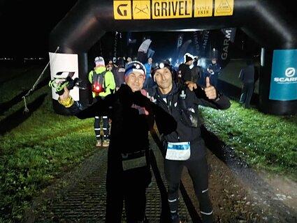 Krzysztof počas Baran Trail Race 2025