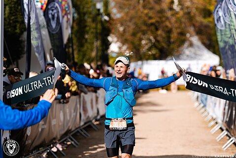 Krzysztof počas Bison Ultra Trail 2025