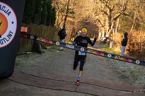 Michał počas Kropelka Run 2025