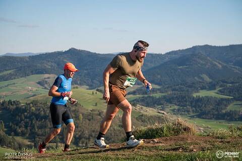 Marek počas Pieniny Ultra-Trail 2025
